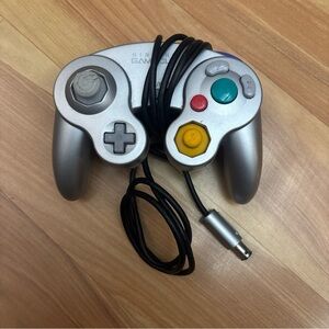 Nintendo Silver and Multicolor GameCube Controller